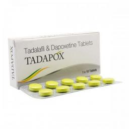Tadapox 20mg/60mg - Tadalafil - Dharam Distributors